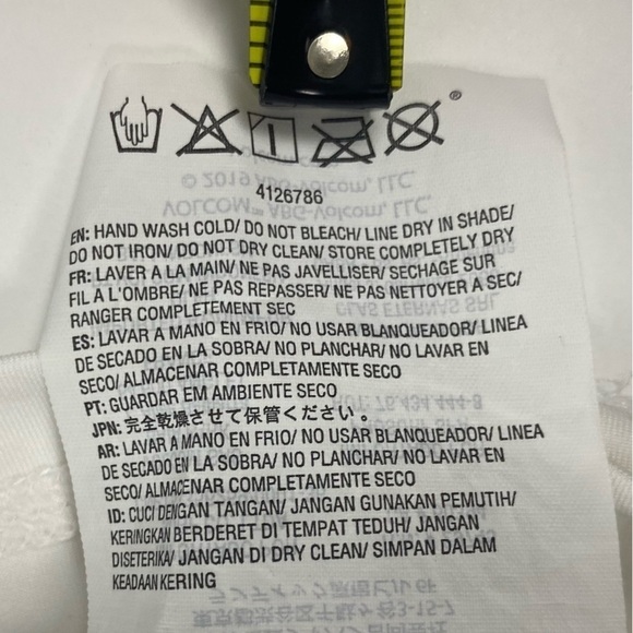 VOLCOM Unisex Lido Short Sleeve Rashguard UPF 50 Size Large - Picture 6 of 8